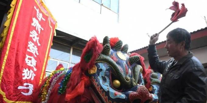 永登硬狮子舞：丝路硬魂，八卦雄姿