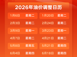 油价调整通知